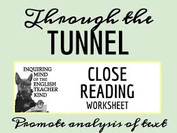 Character in Through the Tunnel by Doris Lessing