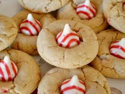 candy cane kiss cookies this