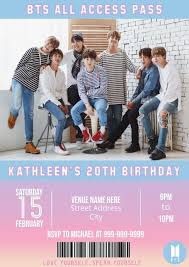Don't forget to bookmark bts happy birthday card using ctrl + d (pc) or command + d (macos). Create The Perfect Design By Customizing Easy To Use Templates In Minutes Easily Convert Your Image Bts Birthday Party Bts Birthday First Birthday Photos Girl