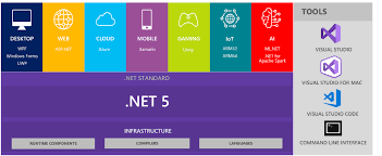 framework net standard and net 5 0