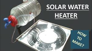solar water heater how to make