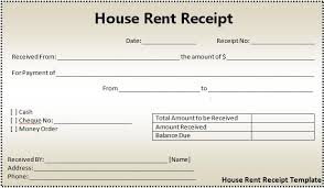 Rent Receipts Click On The Download Button To Get This House Rent