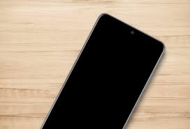 black display on a samsung phone