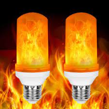 Shop for flickering candle light bulbs online at target. Buy 2 Pack Led Flame Effect Fire Light Bulbs E26 Flickering Fire Atmosphere Decorative Lamps Online In India 525804681