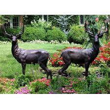 Deer Statues Bronze Statue Sculpture