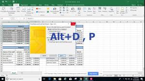 How To Add Multiple Tables Into A Pivot Table Wizard Excel
