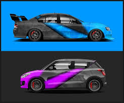 premium vector two cars side by side
