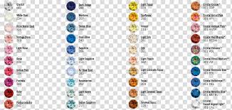 Imitation Gemstones Rhinestones Color Chart Swarovski Ag