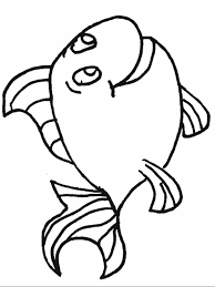 Quality free fish templates printable fins worksheet 891. Rainbow Fish Template Coloring Home