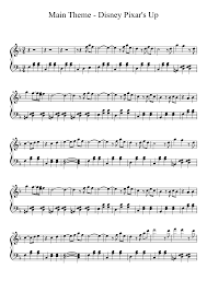 Find deals on disney piano sheet music in music instruments on amazon. Disney Pixar Up Theme Piano Flute Sheet Music Violin Sheet Music Piano Sheet Music