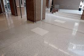 clean and maintain terrazzo flooring