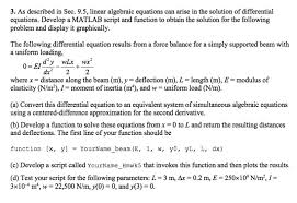 Linear Algebraic Equations