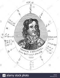 Astrological Birth Chart For Oliver Cromwell By Ebenezer