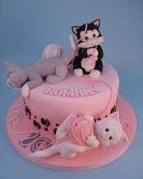 Customize quarantine birthday cake with name. 49 Cat Birthday Cakes Ideas Cat Cake Cupcake Cakes Animal Cakes