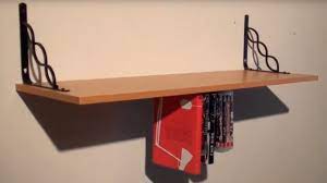 build an upside down shelf you