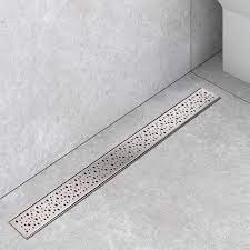 stainless steel linear shower drain