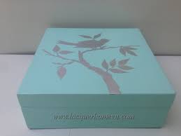 lacquer jewelry box ha thai bamboo