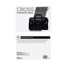 pac cross body makeup bag 1pc