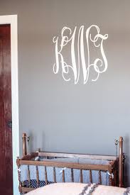 Personalized Monogram Wall Decal