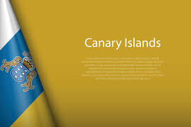 flag canary islands community of spain