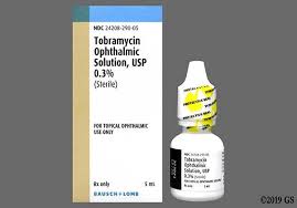 tobramycin tobrex uses side effects