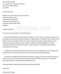 bahasa inggris bisnis     aden cover letter dalam bahasa indonesia sample contoh application inggris fresh  graduate cibul
