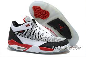 Nike Jordan Flight Club 80s White Black Red Shoes Best