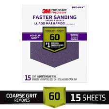 60 Grit Coarse Faster Sanding Sheets