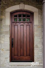 Craftsman Collection Wood Entry Door
