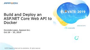 asp net core web api to docker