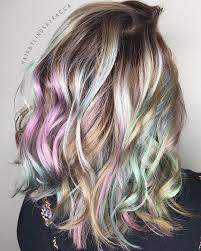 Black hair with pink blue purple ombre ** can be any color combination by your. Long Blonde Hair Highlights Hairstyles 50 Blonde Hair Color Ideas For The Current Season Blonde