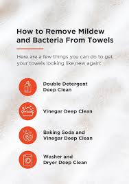 Clean Towels Remove Mildew Smell