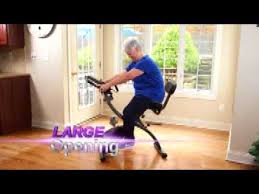 The slim cycle uses pedal action to exercise legs and glutes, plus resistance bands to strengthen arms. Slim Cycle Exercise Bike Commercial As Seen On Tv Youtube