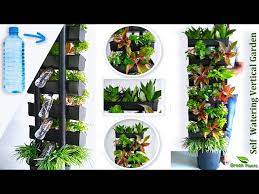 Self Watering System For Plants Using