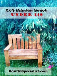 How To Build A Wooden Bench