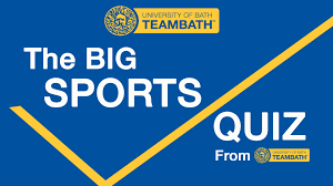 This quizzes are from different topics and they change every week. The Big Sports Quiz Questions And Answers Team Bath