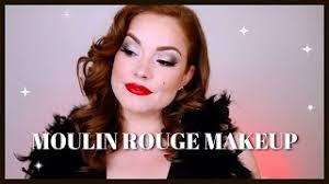 moulin rouge inspired makeup tutorial