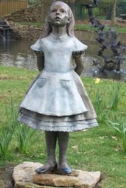 alice in wonderland garden sculpture