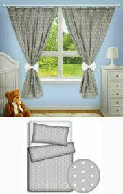 Cot Bedding Set With Matching Curtains