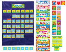 Lauri Tabletop Pocket Chart Calendar For Sale Online Ebay