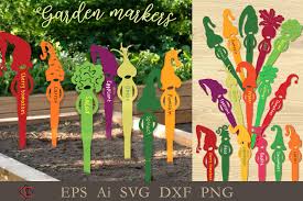 Garden Markers With Gnomes Files To