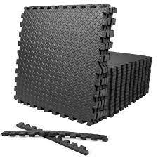 interlocking puzzle exercise mat