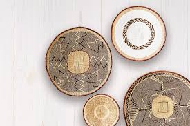 Handwoven Lala Palm Decorative Baskets
