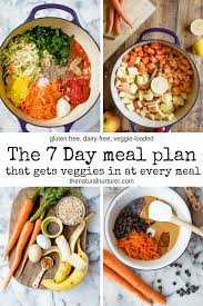 7 days of healthy family meals the