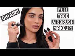 full face airbrush makeup dinair you