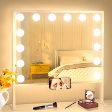 large hollywood vanity mirror with