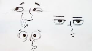 Draw this cartoon eyes by following this drawing lesson. How To Draw Eye Expressions Step By Step Youtube