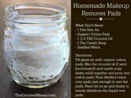 homemade makeup remover pads coconut mama