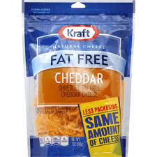kraft natural shredded cheese cheddar