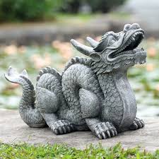 Traditional Dragon Garden Sculpture